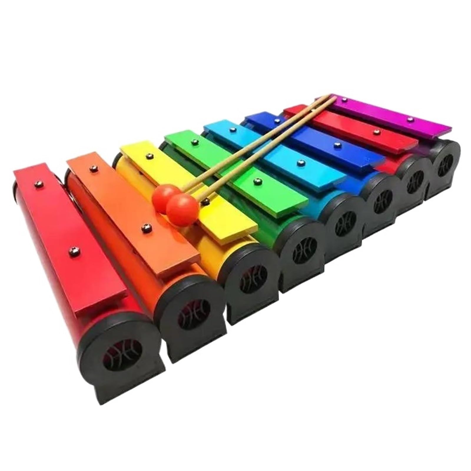 Xilofono Professionale Strumento A Percussione Xilofono Con Piastra In Alluminio A Otto Toni Per Amanti Della Musica