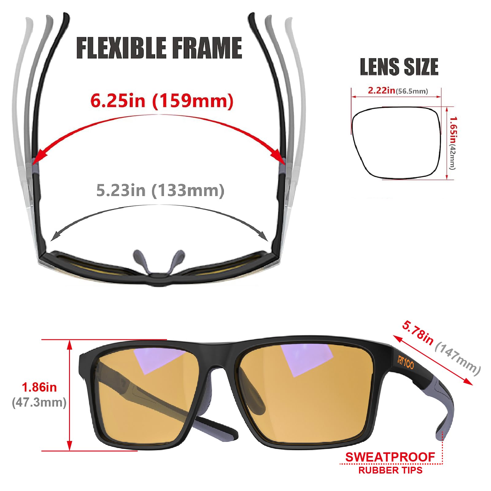 Premium Gaming und Computer Brille Block 78% - 93% Blaulicht 100% UV420 HEV Lichtfilter Anti Augenanstrengung Migräne