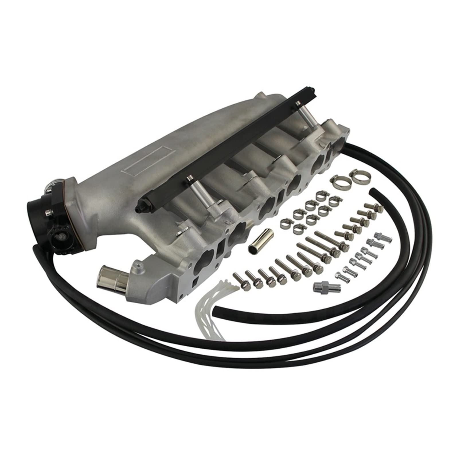 Buy DDJAUTO Intake Manifold +Fuel Rail &9080mm Q45 Throttle Body Fit