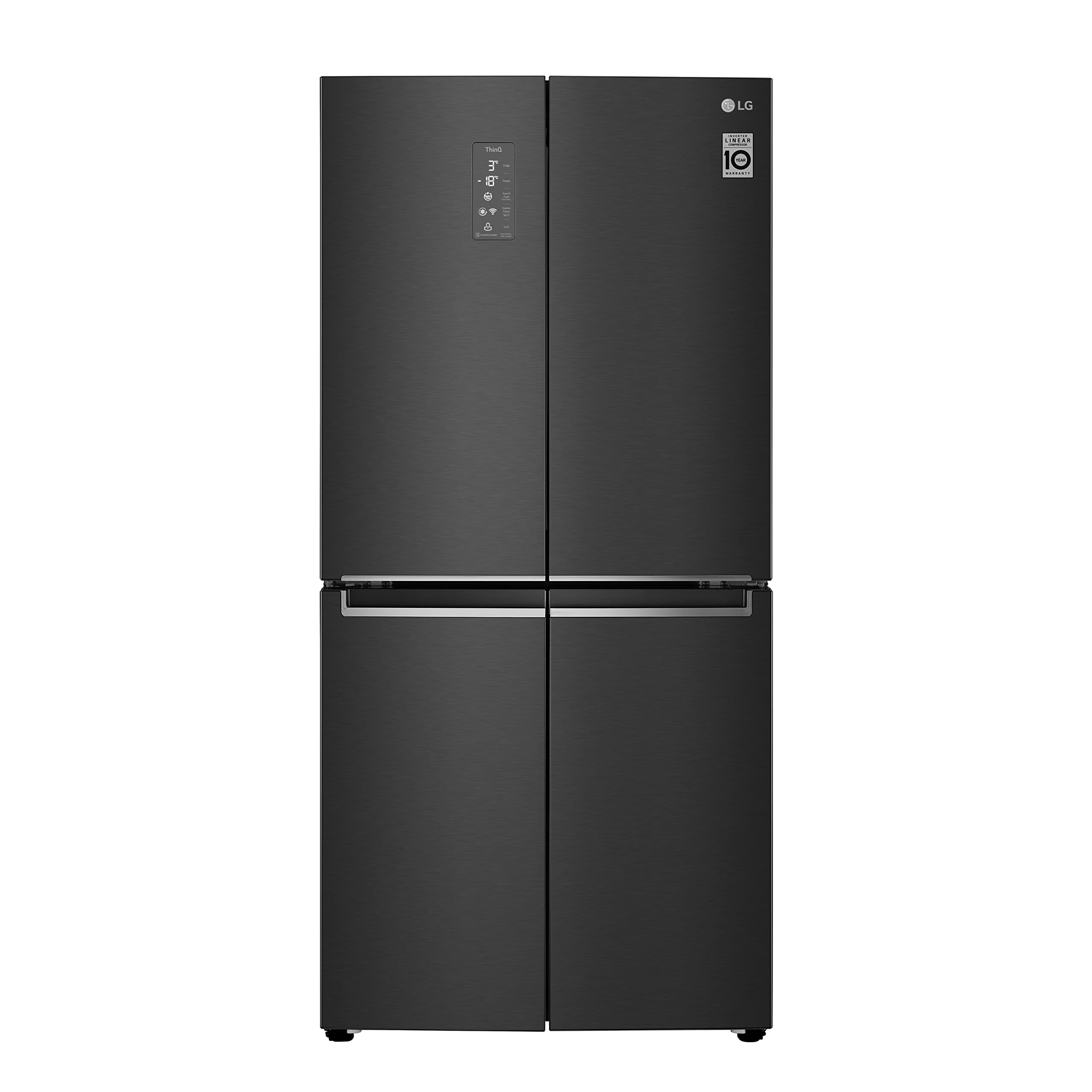 LG Sideb GMB844MC4E bk Edelstahl