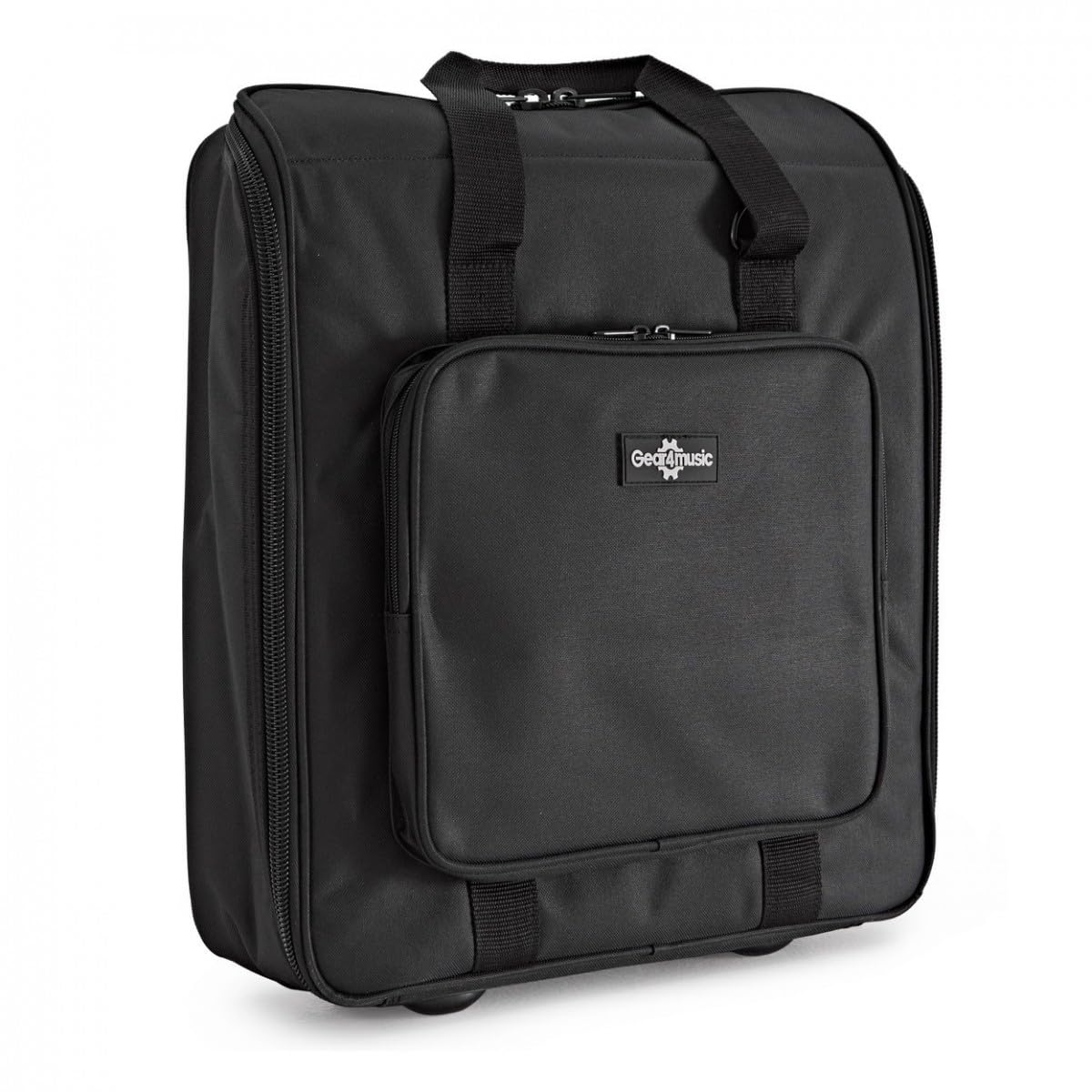Gear4music Borsa per Mixer Audio 38 x 39 cm per Studio Mixer a 10/12 Canali | Borsa protettiva imbottita per il vostro mixer, cinghie interne evitano i movimenti, cerniere resistenti, tracolla