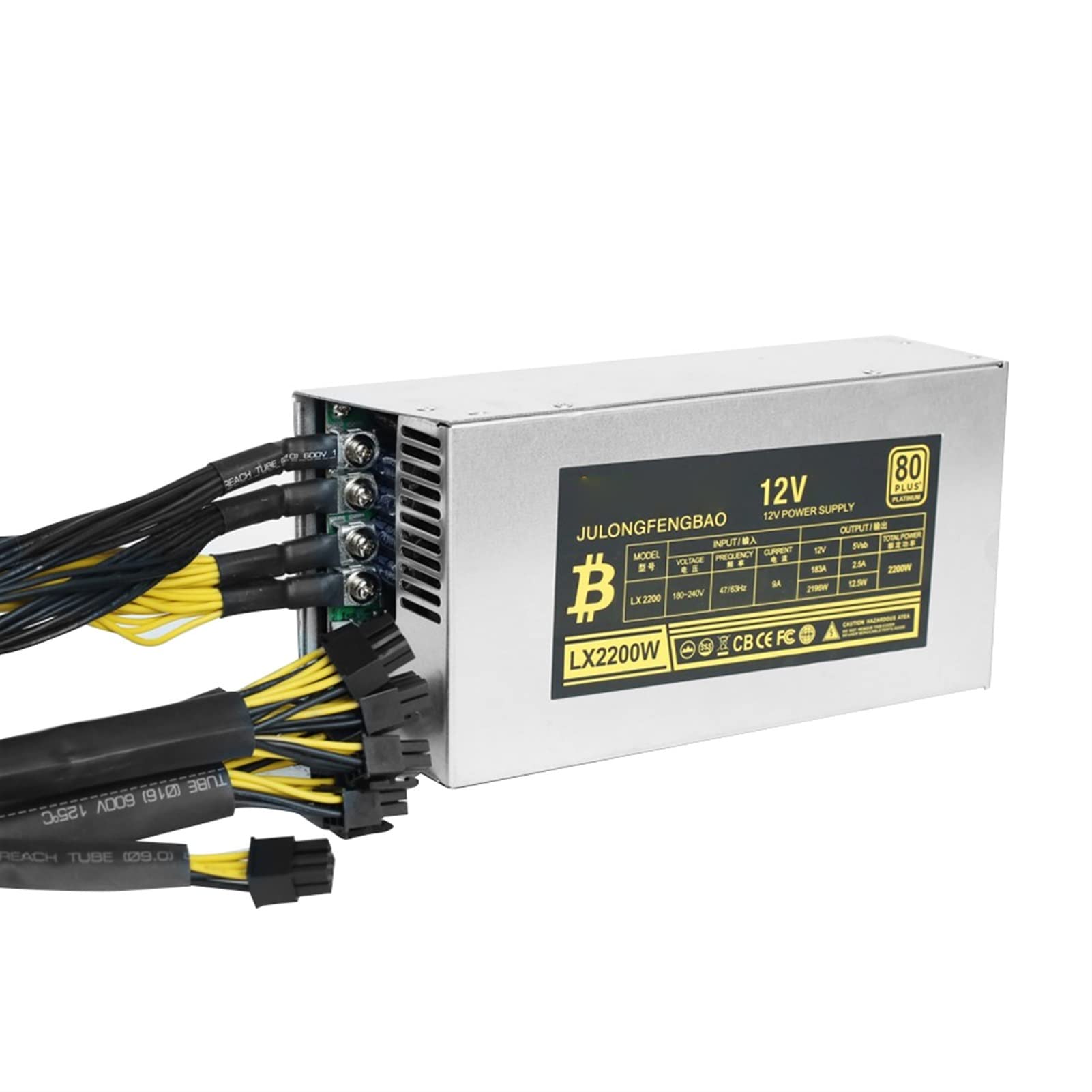 Unité d'alimentation 2200W ETH KLVN pour éviter les pannes de votre mineur de Bitcoin