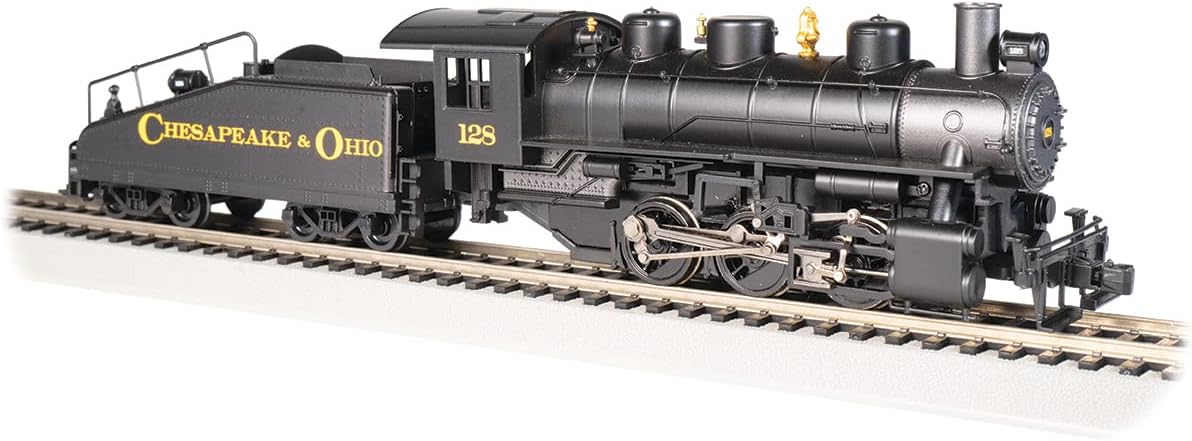 Trains - USRA 0-6-0 w/Smoke & Slope Tender - Chesapeake & Ohio® #128 - HO Scale