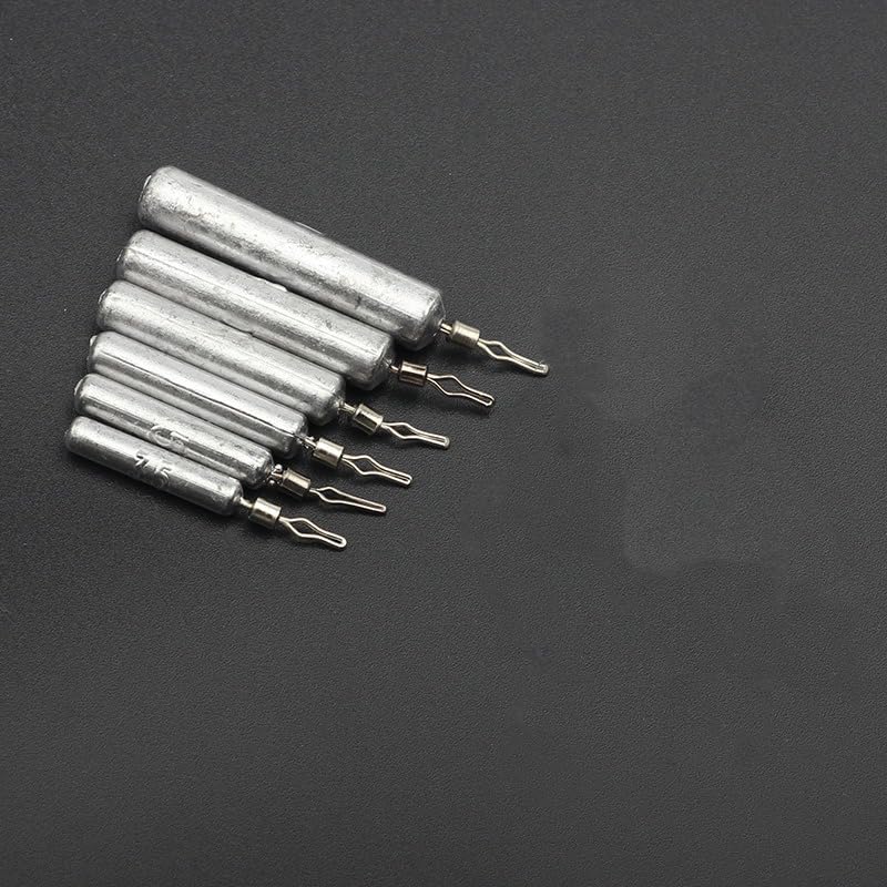 20 pesas largas para pesca, 1/8oz-3/4oz, 20 piezas miniatura 4