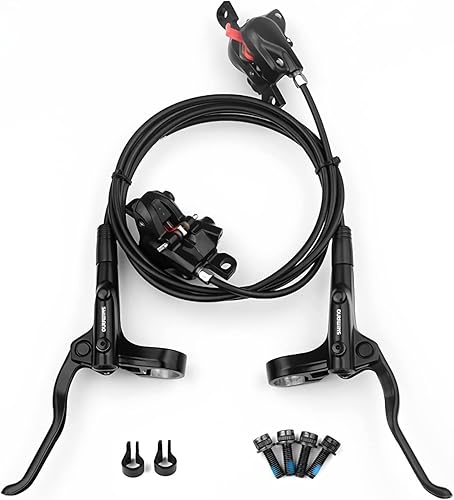 Miniatura 2 de JKSPORTS OEM BR MT200 Juego de frenos de disco hidráulico delantero 31.496 in y trasero 57.087 in BR-BL-MT200 Freno de disco hidráulico delantero y