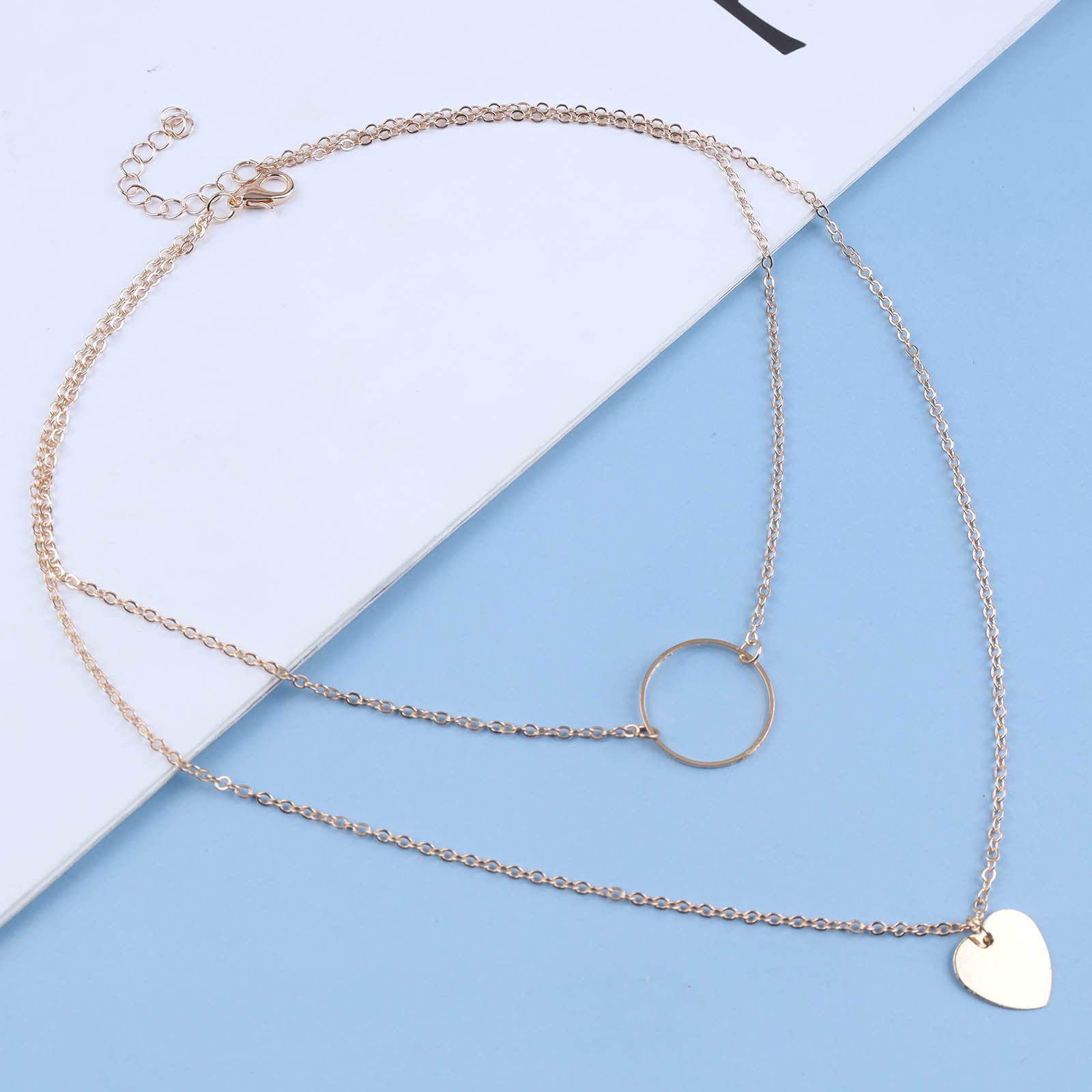 Collana con Cuore traforato in oro giallo maxi | - La tua gioiell