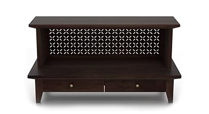 Urban Ladder Devoto Open Prayer Unit (Brown, Mahogany)