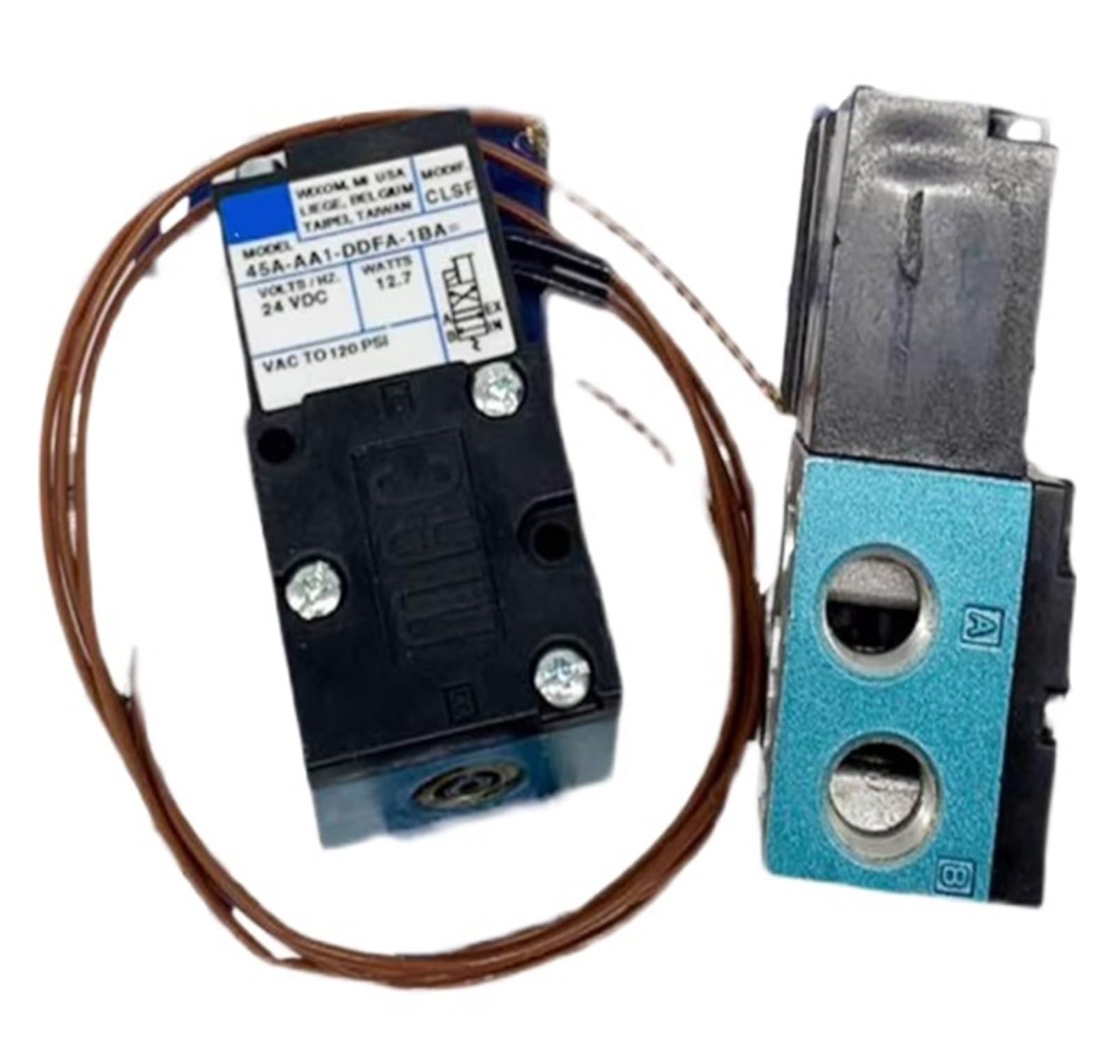 ELZNSQQK 1pcs 45A-AA1-DDAJ-1KJ 45A-AA1-DDAJ-4JM solenoid valve(45A-AA1-DDFA-1BA)