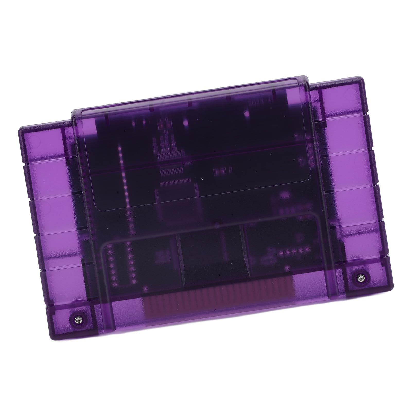 Cartouche de Jeu Vidéo 3000 en 1 V1.0 avec Carte Mémoire de 8 Go pour Console SFC, Expérience de Jeu Polyvalente et Immersive pour Les Amateurs de Jeux Classiques (Violet