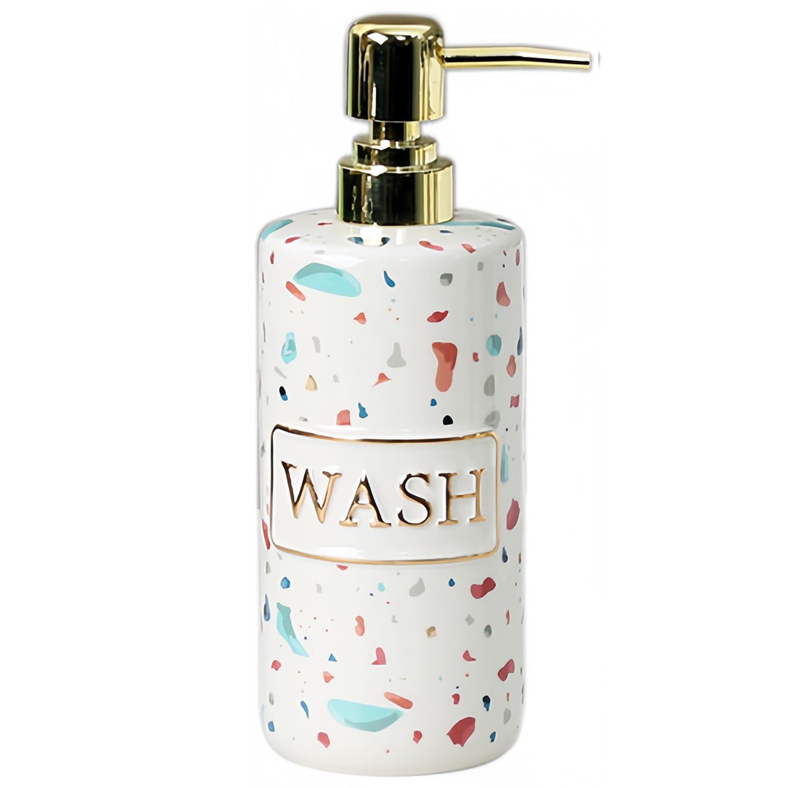 Dish Soap Dispenser With Pump Refillable Lotion for Bathroom Bathroom Stuff(Colorful)