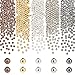 Produktbild PandaHall 5 Kasten rund spacer Beads Metallperlen Zwischenperlen