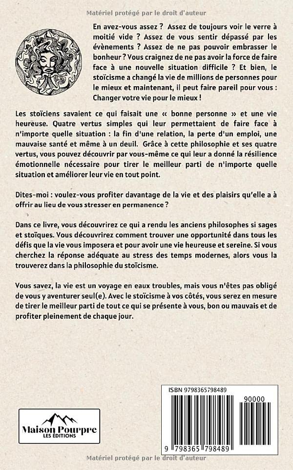 Miniatura 2 de La sagesse du stoïcisme La philosophie pour simplifier votre vie I Le petit guide pour être résiliant, développer son autodiscipline, gérer ses ...