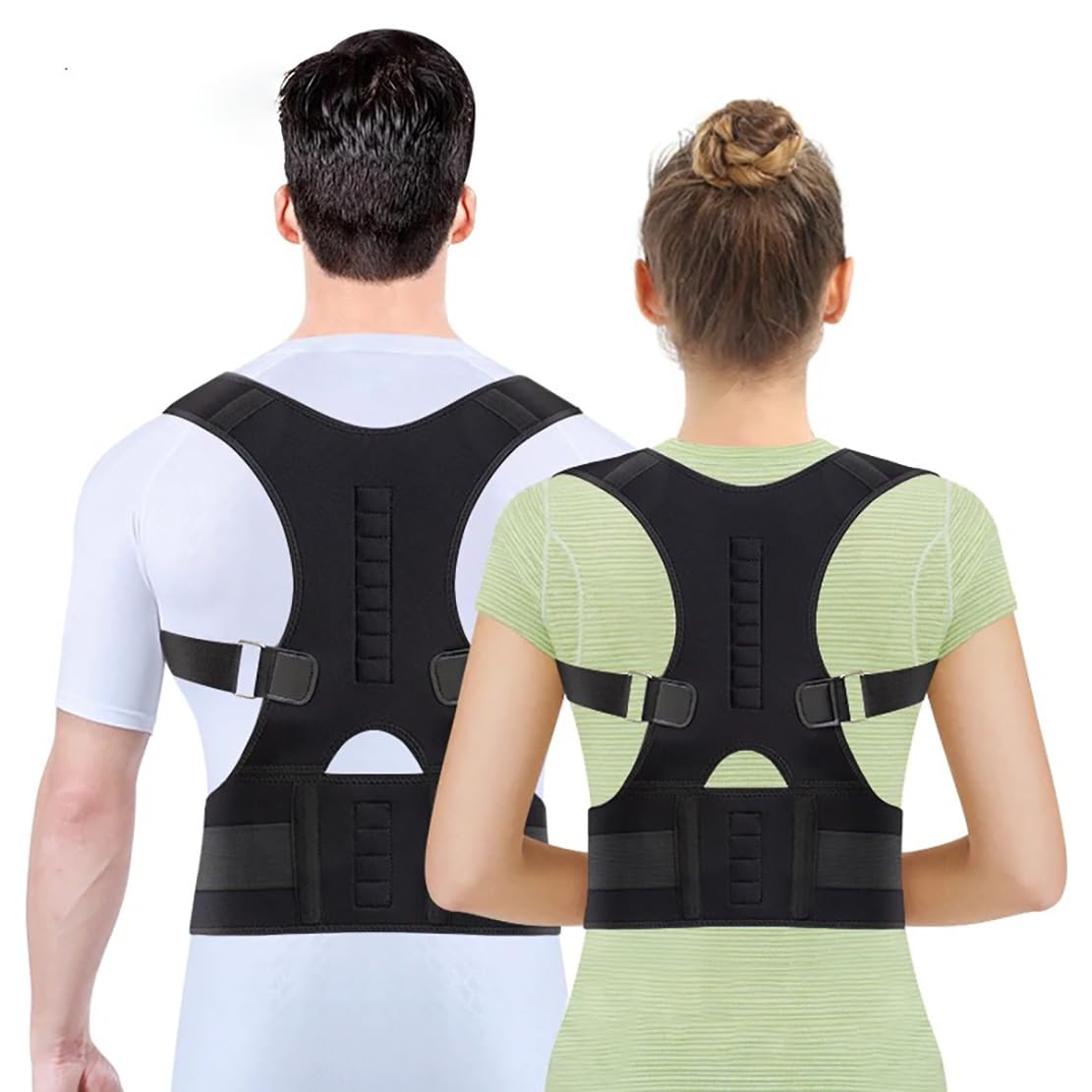 Posture Corrector for Women & Men - Shoulder & Upper Back BracePosture Corrector - Reduces Strain With spine Corrector, - Back BracePosture Corrector for Everyday Comfort Corrector De Postura Para Hombres Y Mujeres