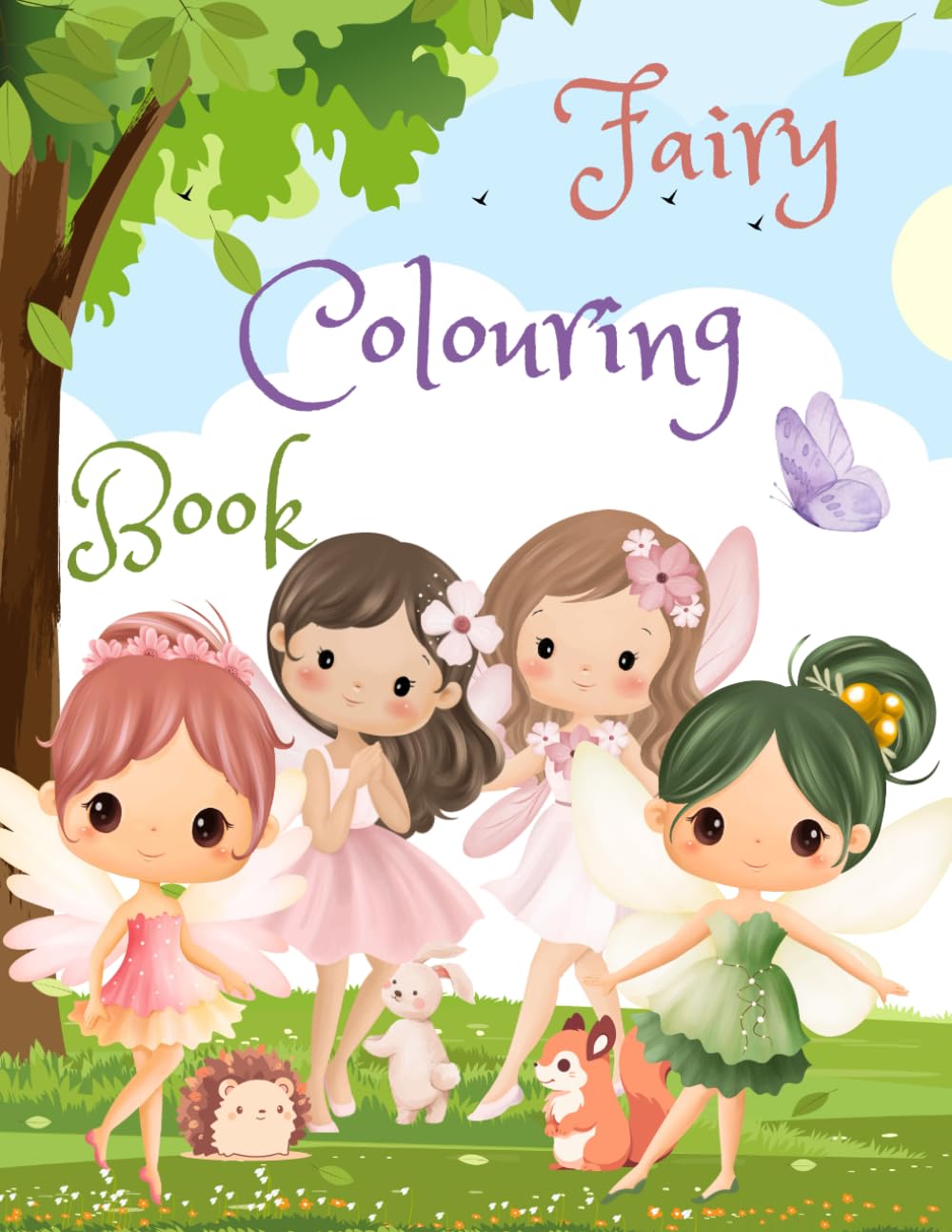 Fairy Coloring Book for Kids Ages 6+: 27 Magical Pages of Fairies, Enchanted Forests, and Fantasy Fun – A Creative and Relaxing Activity for Girls and Boys