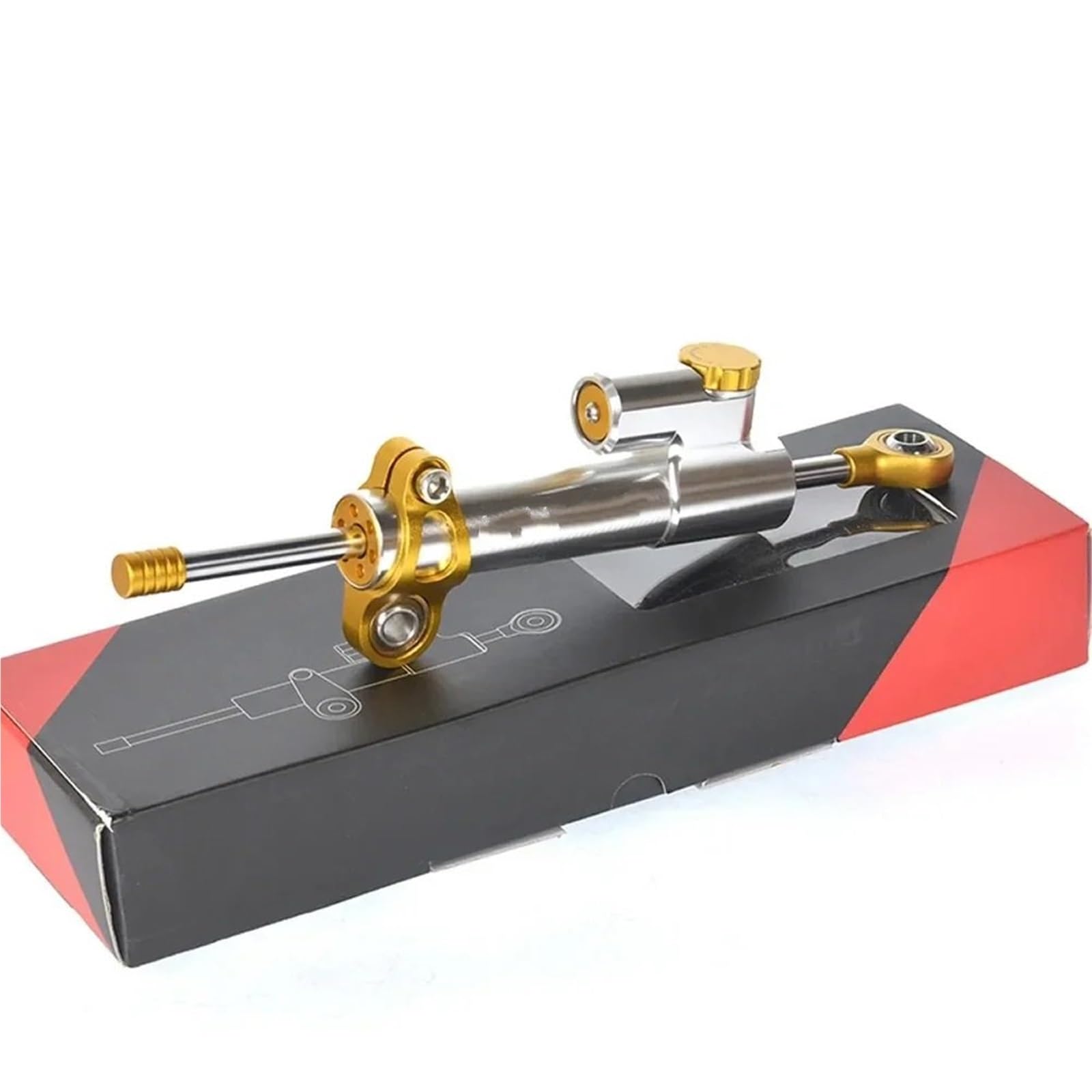 Stabilizator Amortyzatora Uchwyt stabilizujący amortyzator skrętu motocykla CNC do motocykla pasuje do Yamaha MT09 2013-2020(NO.14)