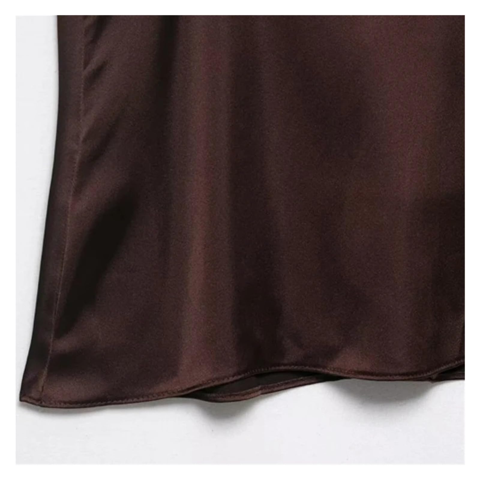 Top da Donna in Raso e Pizzo Top in Raso di Pizzo da Donna | Canotta con scollo a V, spalline sottili regolabili, top femminile