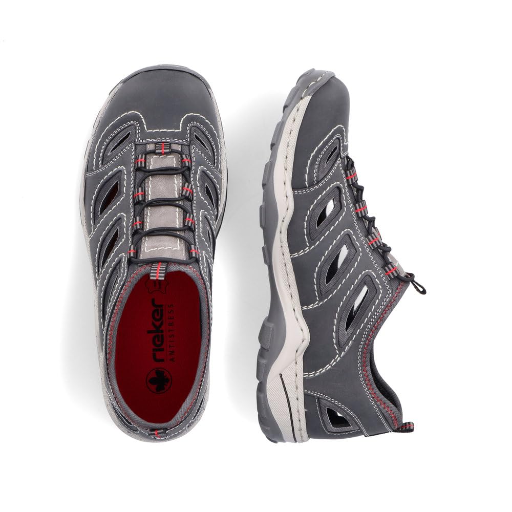Rieker Homme Chaussures à Lacets 08065, Monsieur Chaussures Confortables