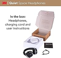 Vista 5 de 9.8 ft QUIETSPSIOC Quiet Space - Auriculares, color negro