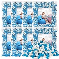 HONEHO 17.6KG Memory-Schaumstoff füllung für sitzsack,Hinzufügen von Gelpartikeln gemütlich und weich, ideal für das Füllen von sitzsack Kinder, Kissen, Hundebett, Sofa-Kissen