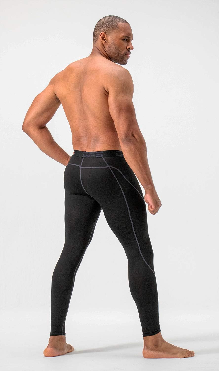 DEVOPS 2 or 3 Pack Men's Thermal Compression Pants, Athletic Leggings Base Layer Bottoms - Image 6