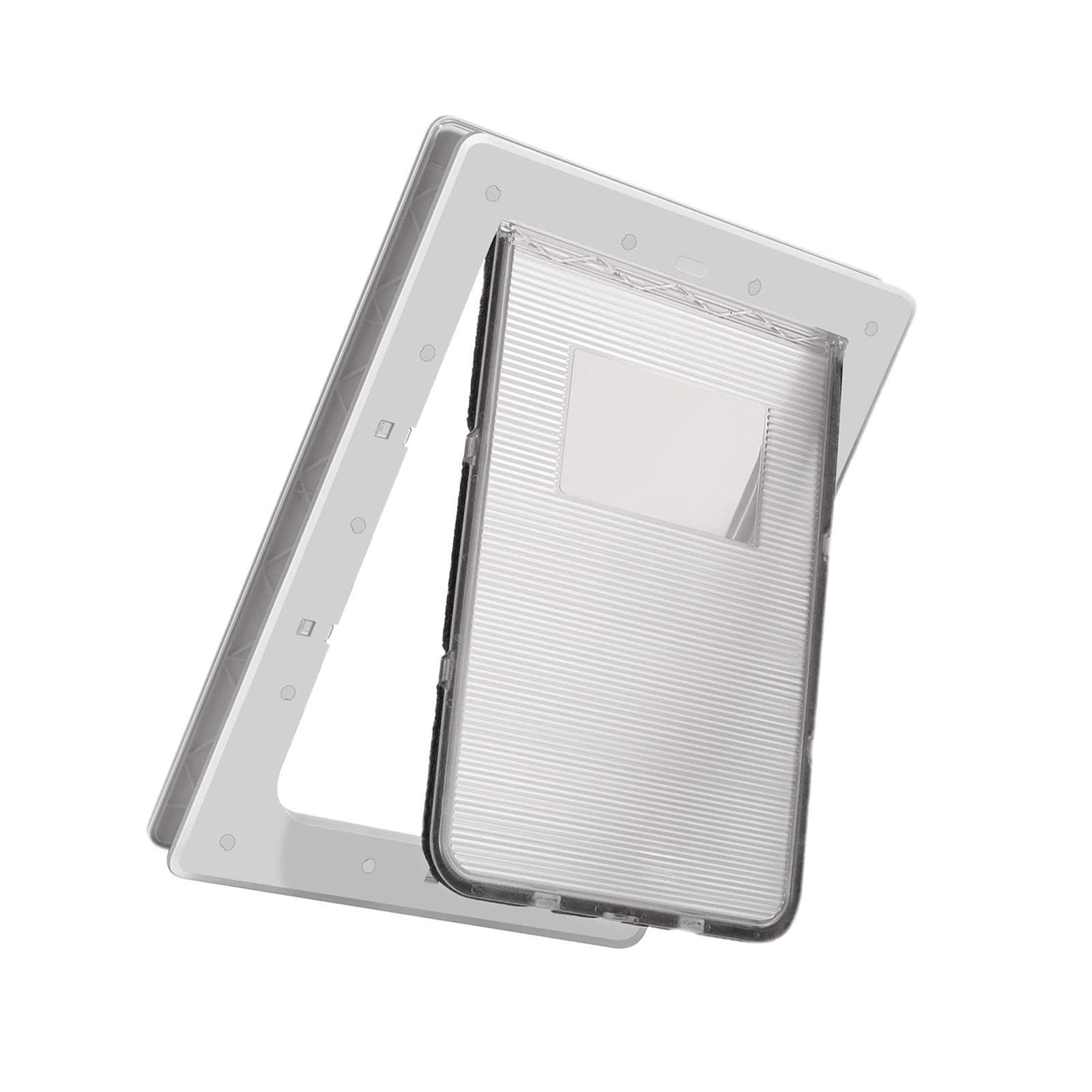 HOIXZCS Advanced Noise-Reducing Pet Flap Door Easy Setup Heavy Duty Features For Comfortable Access For Both Cats And Dogs Doggie Window Accessories Heavy