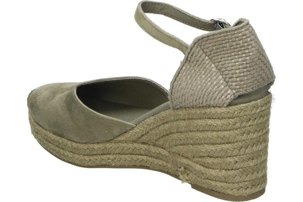 Skydiva | Alpargatas con Cuña Aesthetic + para Mujer – Yutes de Esparto– Esparteñas con Hebilla – Espadrilles con Cuña Alta y Cómoda – Estilosas y Versátiles