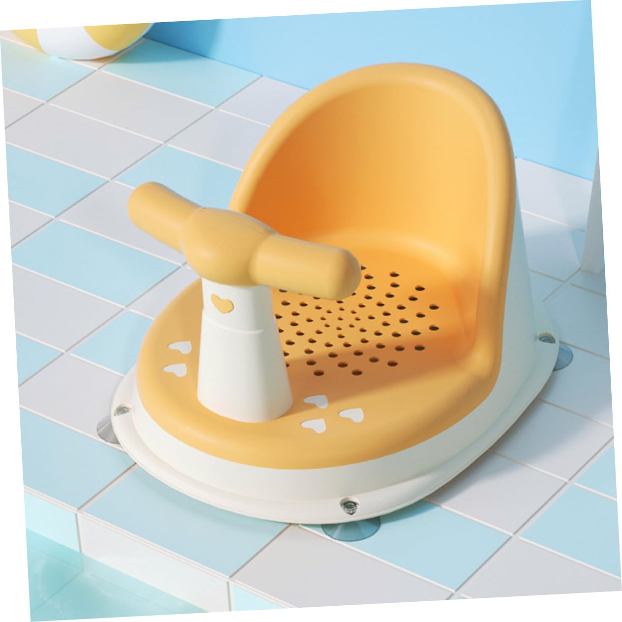 Seggiolino Bagno per Bebè, Seduta Pp Tpe per Bagnetto | Gioco e Igiene, Pulizia Semplice e Resistenza All’usura, Supporto per Vaschetta