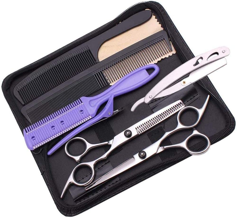 Ciseaux de coiffure professionnels contre les pointes fourchues pour coupe et rasoir
