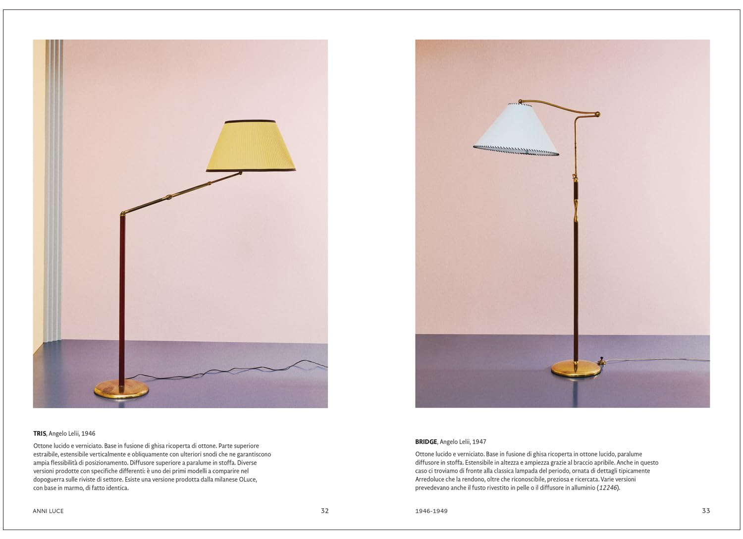 Anni luce. Arredoluce 100 lampade. Ediz. italiana e inglese
