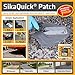 Sika SikaQuick - Patch and Rapid Curing Mortar Repair - Light Gray - for Indoor and Outdoor use - 858 ml