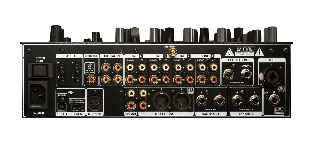 Denon dn-x1700 Digital Profesional Mezclador DJ : Amazon.com.mx