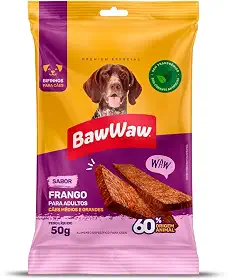 Bifinho Baw Waw para cães sabor Frango 50g