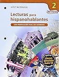 ¡Avancemos!: Lecturas para hispanohablantes (Student) with Audio CD Level 2 (Spanish Edition)