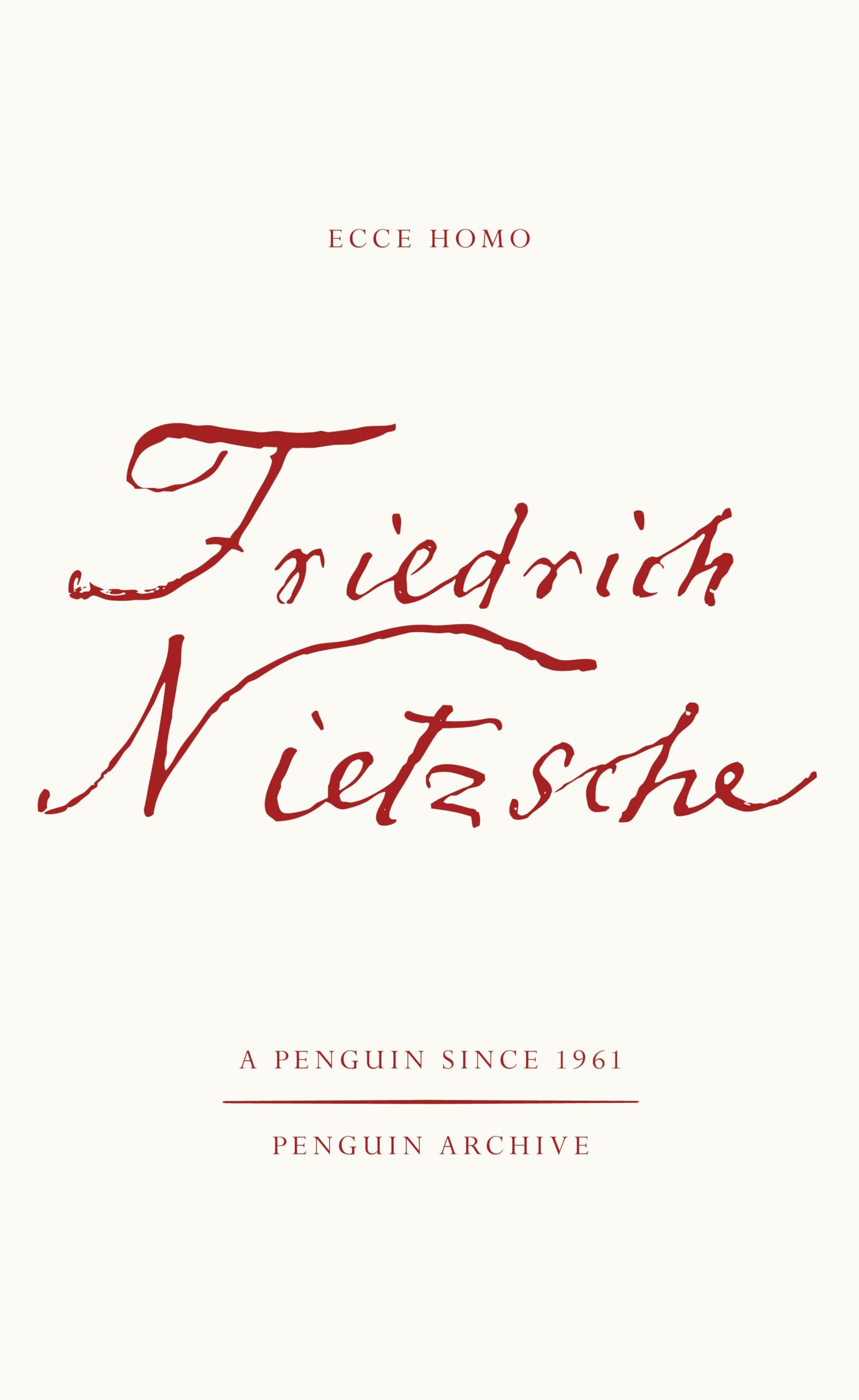 Ecce Homo by Friedrich Nietzsche PAPERBACK 9780241752227