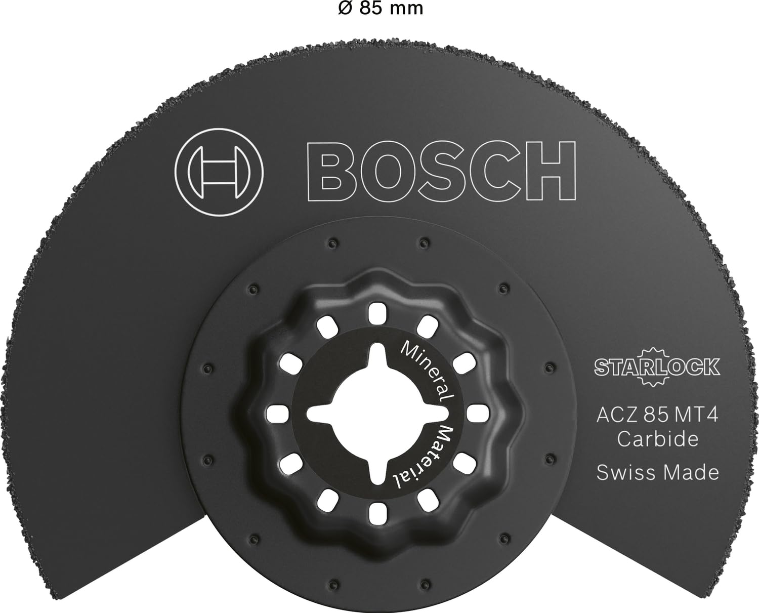 Bosch 10x Brzeszczot segmentowy ACZ 85 MT4 (do Moździerz, Gazobeton, Ø 85 mm, Professional Akcesoria Narzędzie wielofunkcyjne)