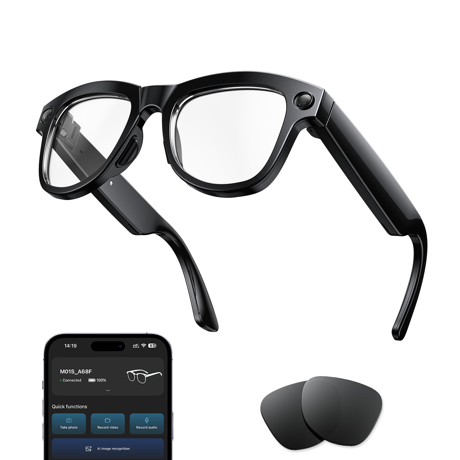 AXIACO AI Smart Glasses - glasses | Mubboo