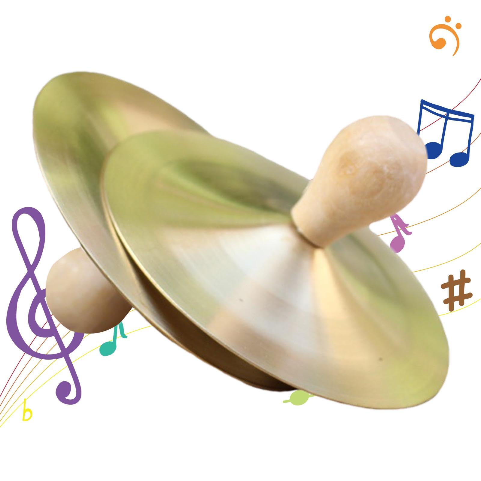 Petites cymbales, cymbales,Petites cymbales à main - Finger Zills pour adultes et, instrument de musique, instrument de percussion pour la performance de la batterie