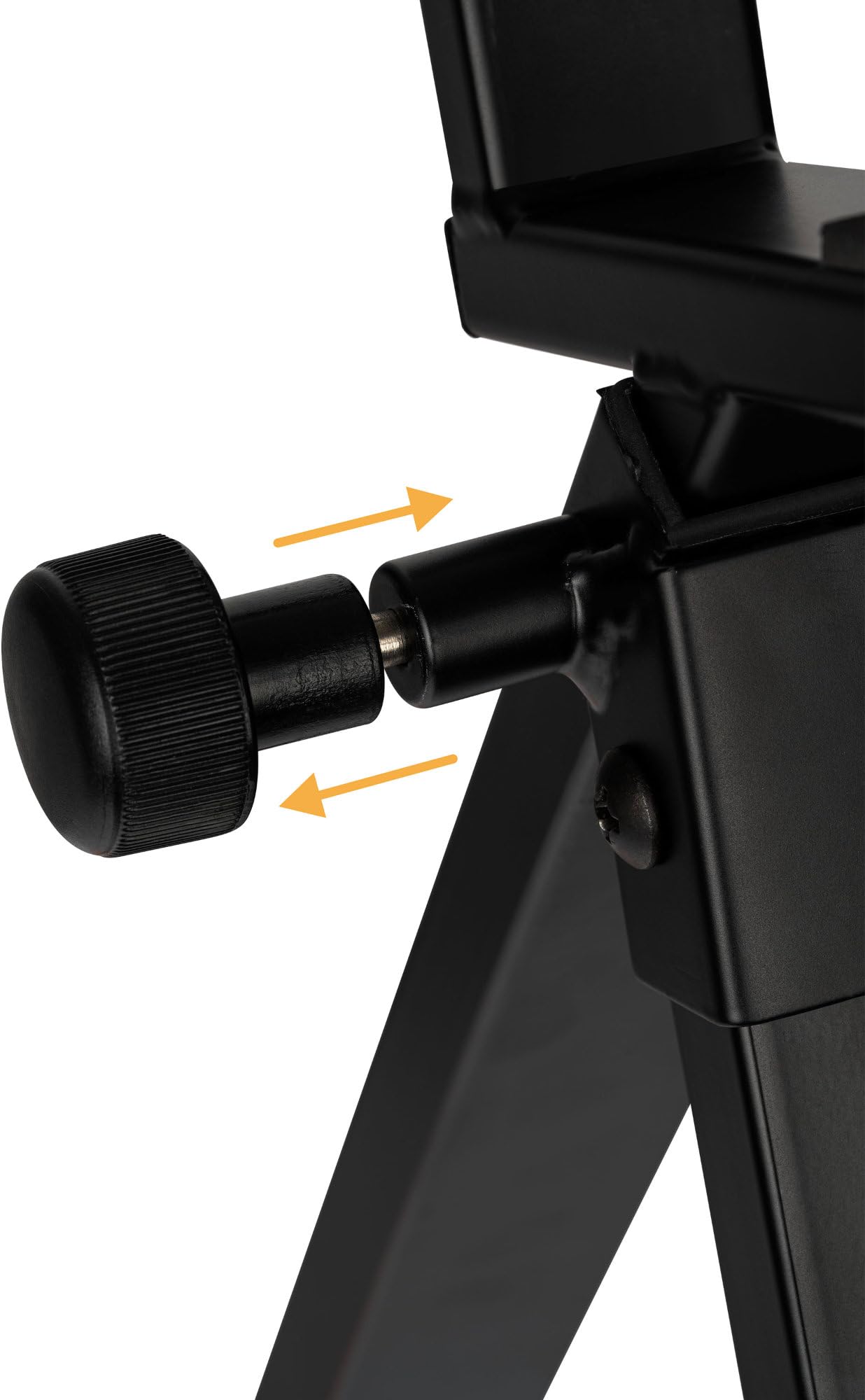 Ortega Guitars Höhenverstellbarer Amp Stand – Ständer für Verstärker bis 70 kg – Stahl, Schwarz (OAS)