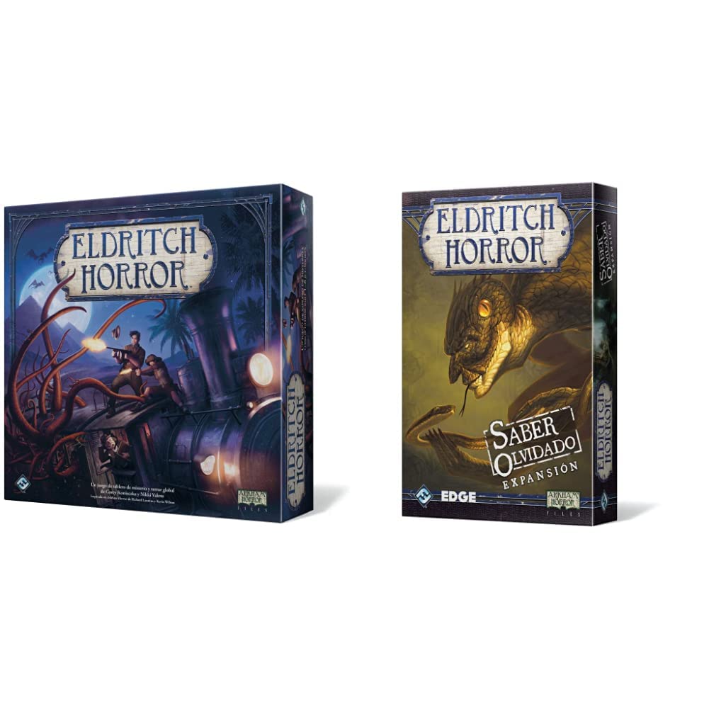 Eldritch Horror: Vestigios Extraños – Expansión De Juego De Mesa Cooperativo De Misterio Y Estrategia, 1-8 Jugadores, 2-4h, En Español