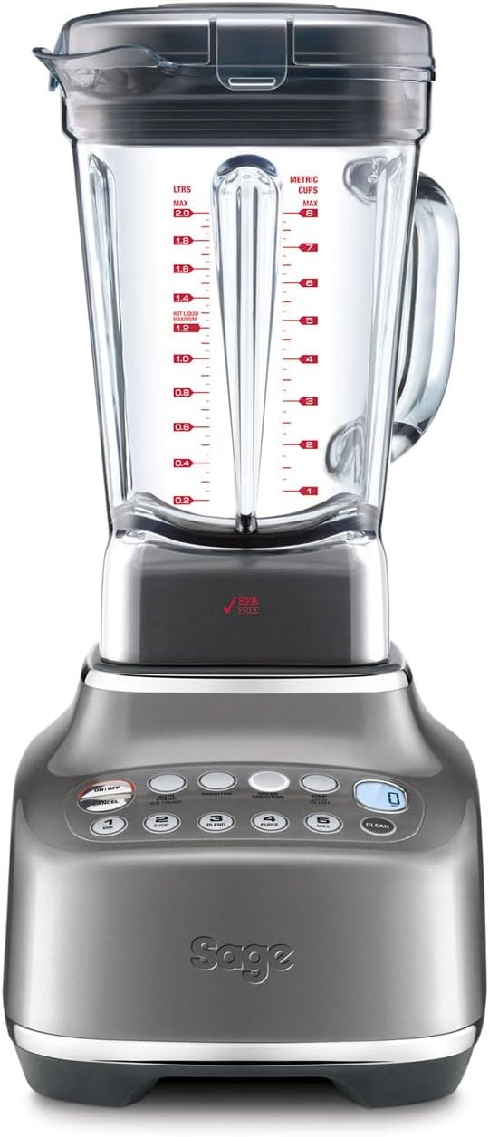 Sage the Q Super Blender, ABS, 2400 W, 2 liters, Smoked Hickory, SBL820SHY2GUK1