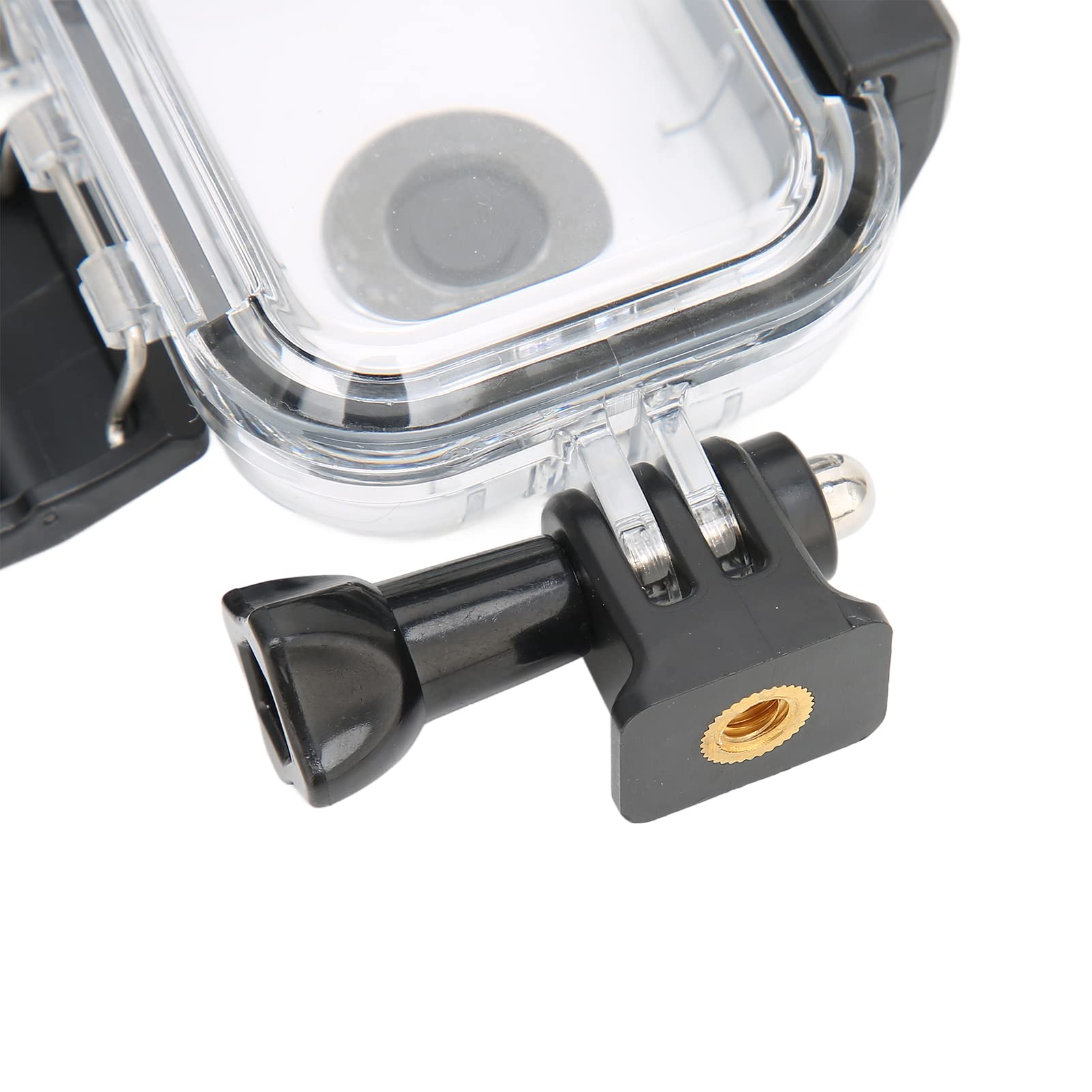 VBESTLIFE para el Estuche de Buceo Insta360, Cámara Impermeable de 40M / 131 Pies de Profundidad Estuche de Buceo Transparente Costuras Subacuáticas sin Costuras para la Cámara Insta360 One X2