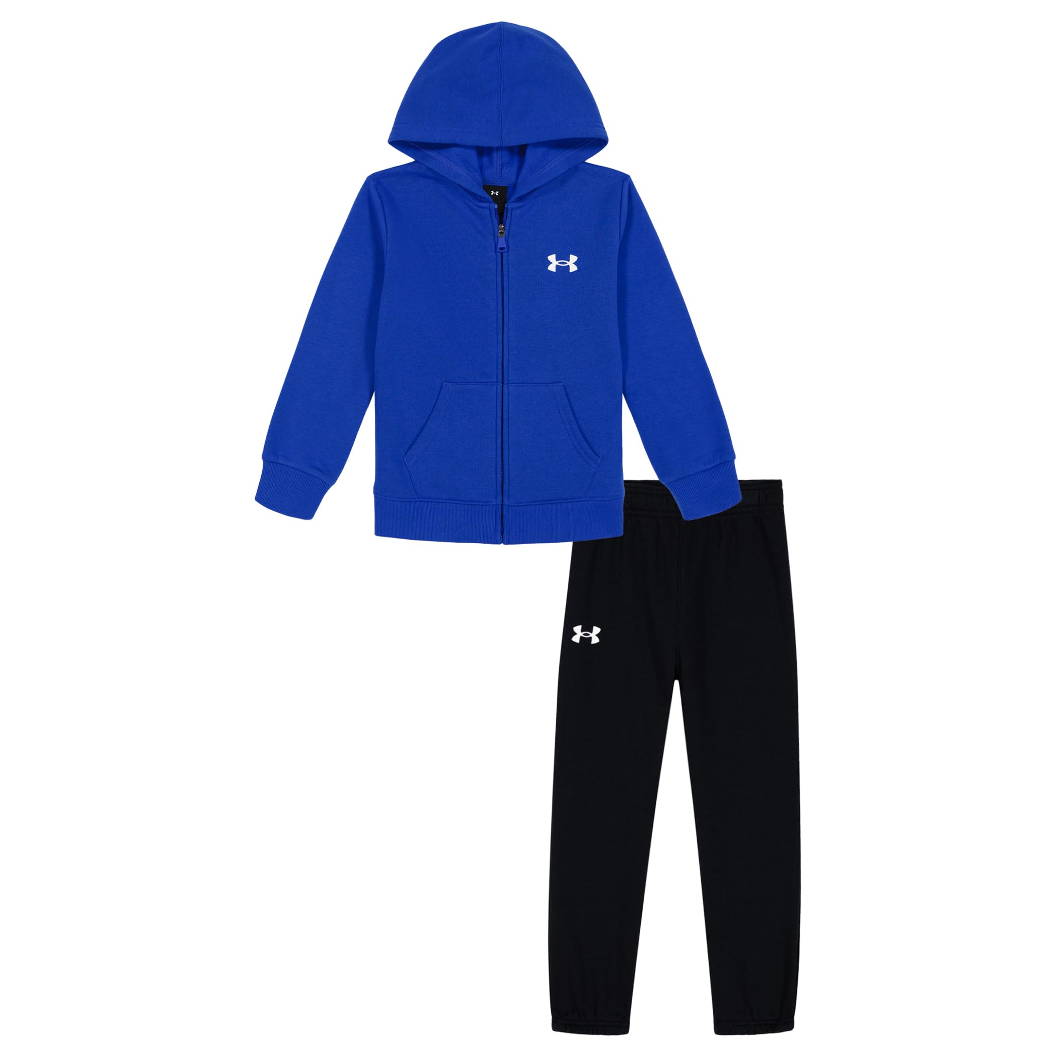 Under Armour Boys' 2-Piece Hoodie Set, Full Zip Sweatshirt and Fleece Pants