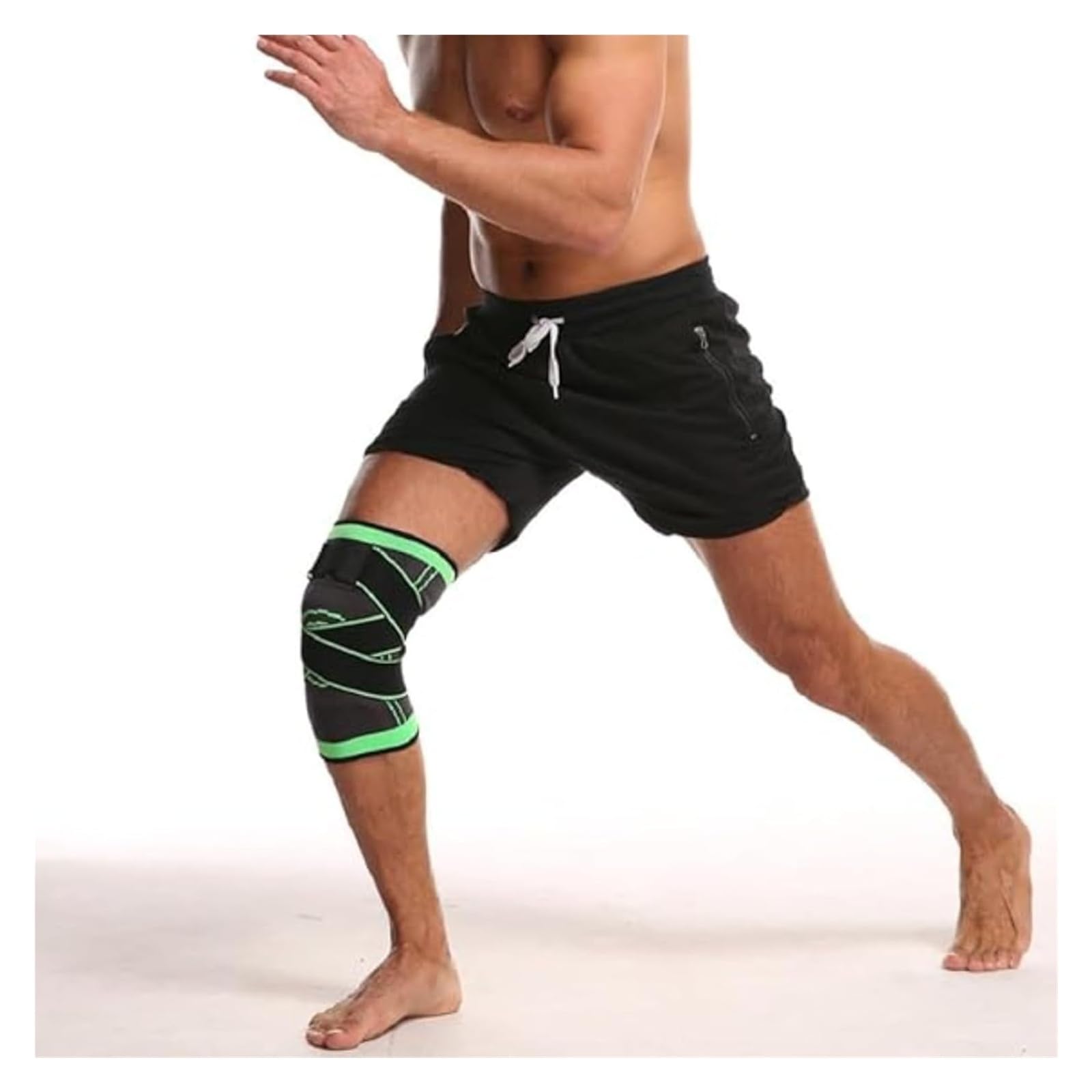 ERICAT Knee Stabilizer for Running, Cycling, Basketball, Fitness, Mountaineering