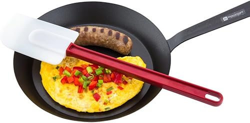 Miniatura 10 de Restaurantware Met Lux - Espátula de alto calor de 14 pulgadas, 1 espátula resistente al calor en forma de cuchara, apta para lavavajillas, agujero