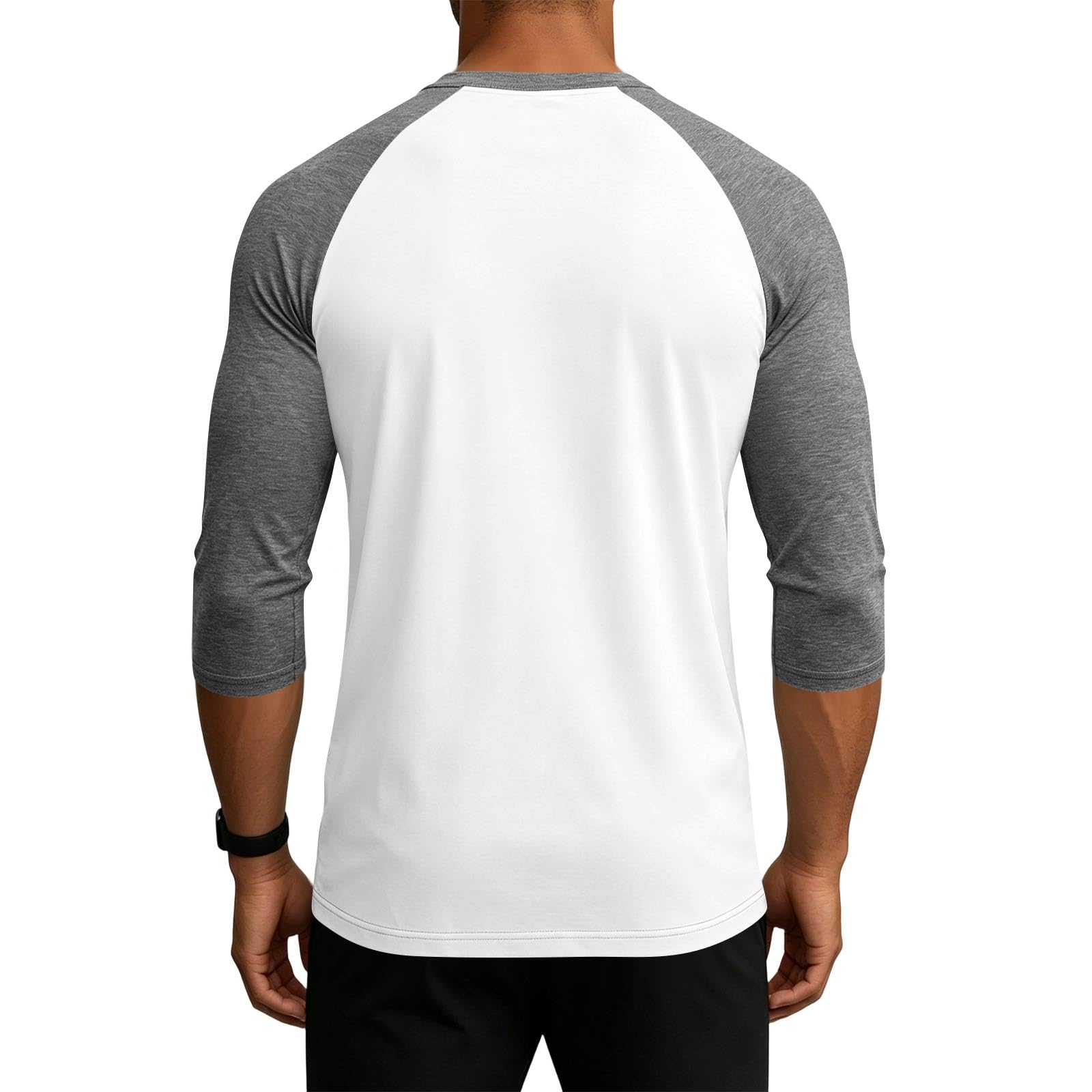 Pack de 3 camisetas raglán de manga tres cuartos para hombre Urban Classics Sport
