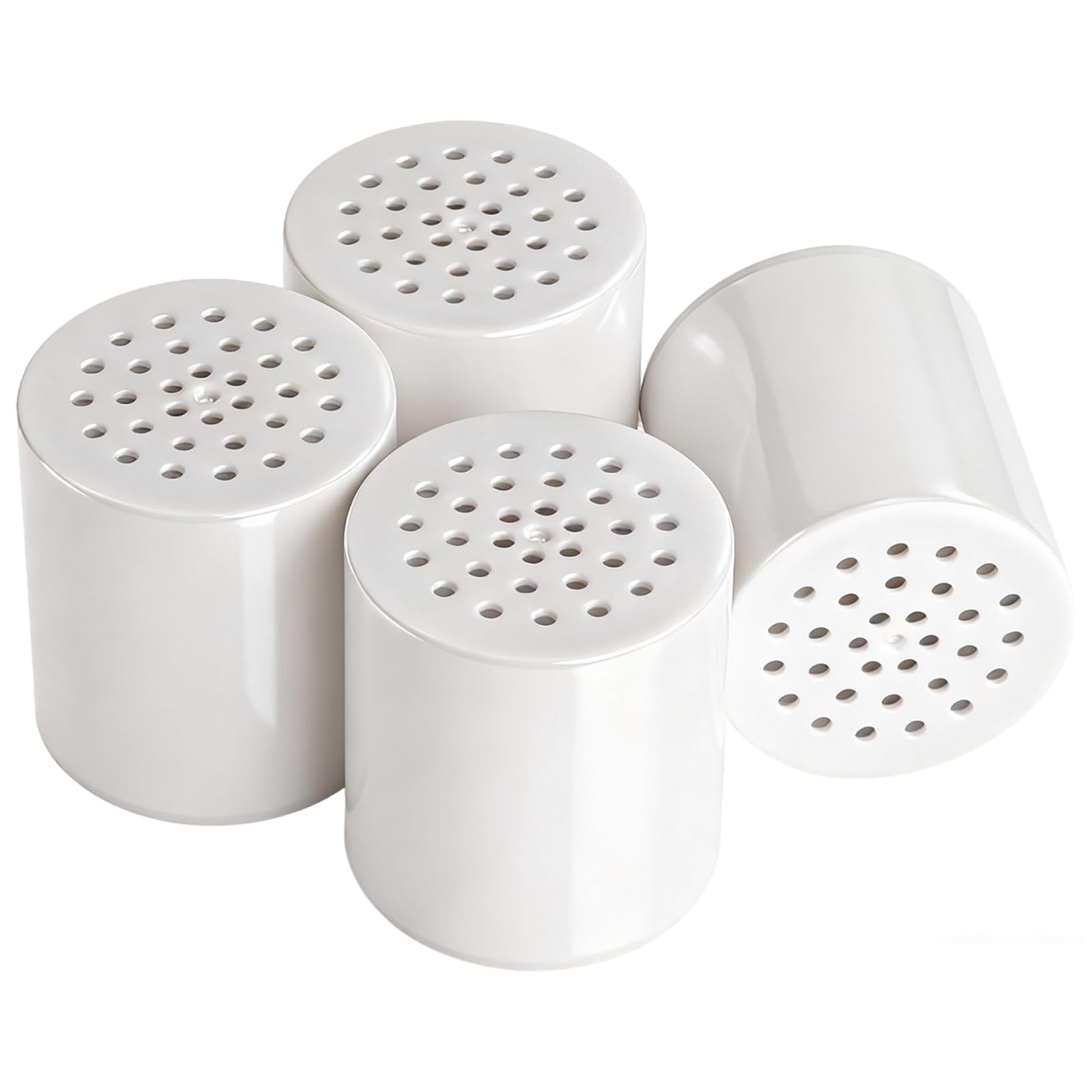 Filtre de douche lot de 4 cartouches 30 étapes pour retrouver une eau douce à la maison