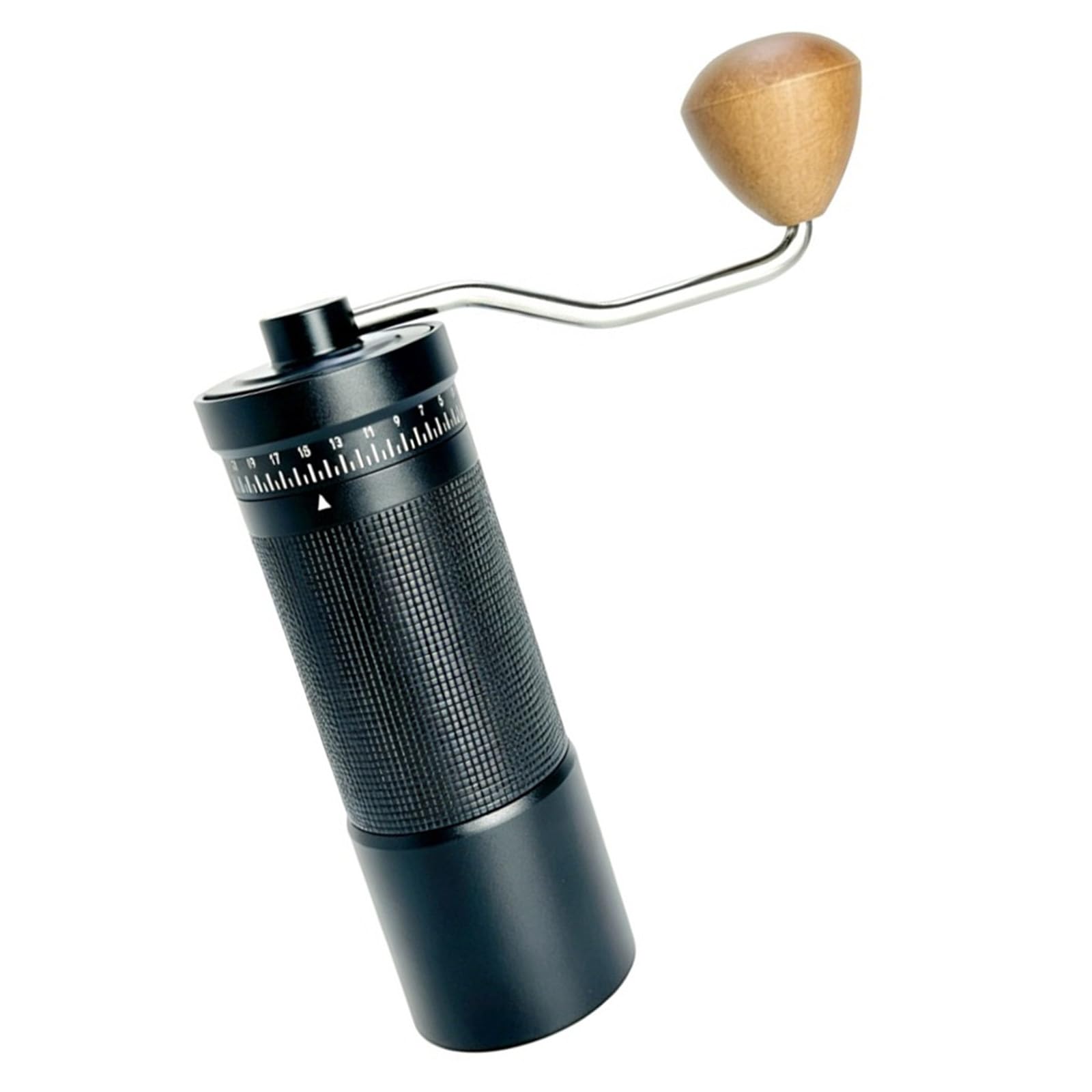 Ljmyy Hand Cranked Coffee Mill Manual Coffee Grinder With 420 Stainless Steel Burr For Espresso And Pouring Over Brewing