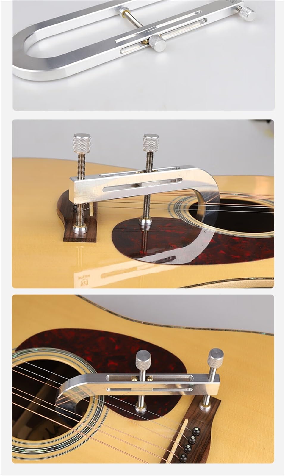 Narzędzie Do Naprawy Gitar Zacisk Typu G Mostka Główki I Akcesoriów Instrumentów Zestaw Budowy Gitary(M)