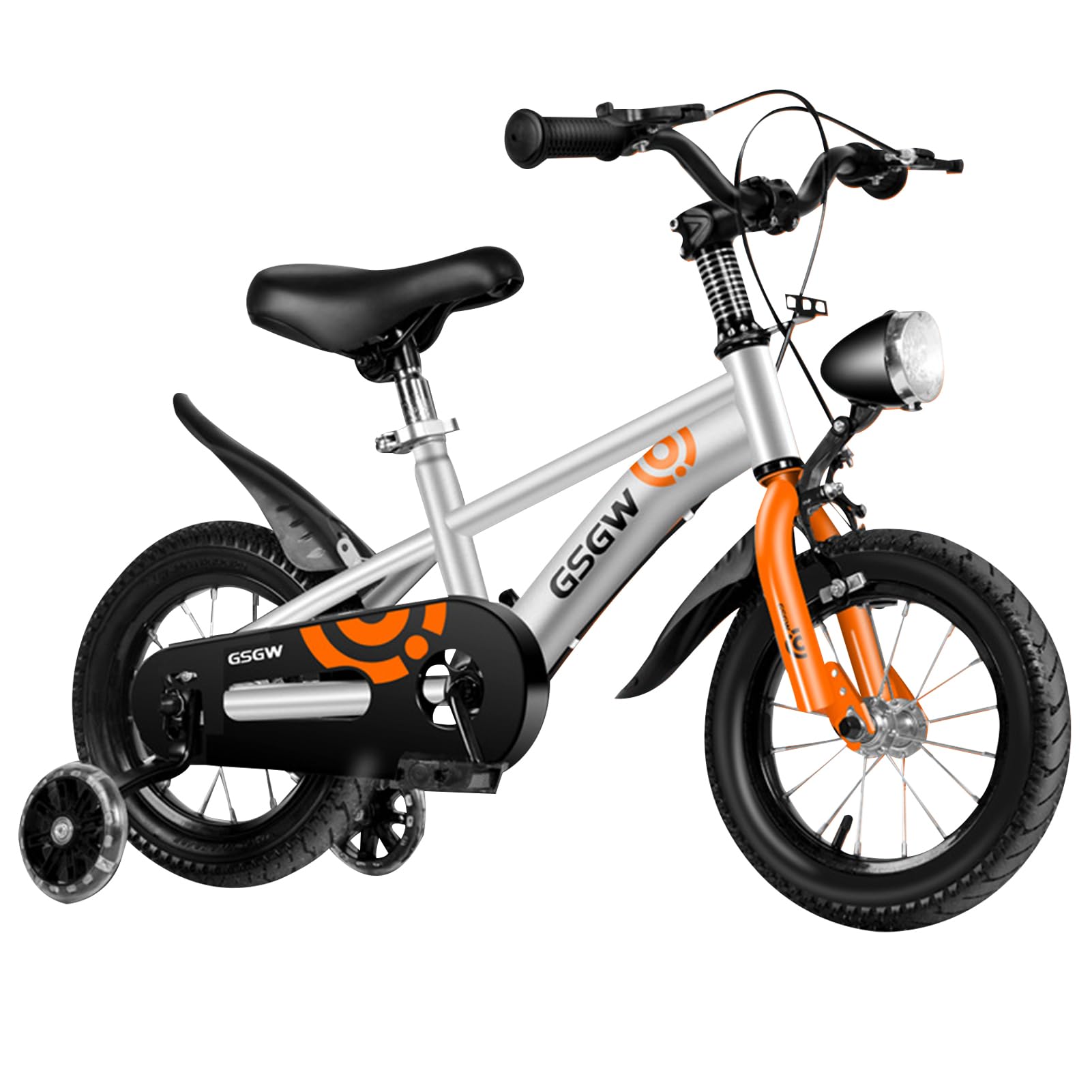Beauenty Bicycle, 16-Inch Kids Bikes, Toddler Bike with Training Wheels, Rider Height 41-53-Inches, Adjustable Seat, Kids Bicycle for Girls & Boys Gift