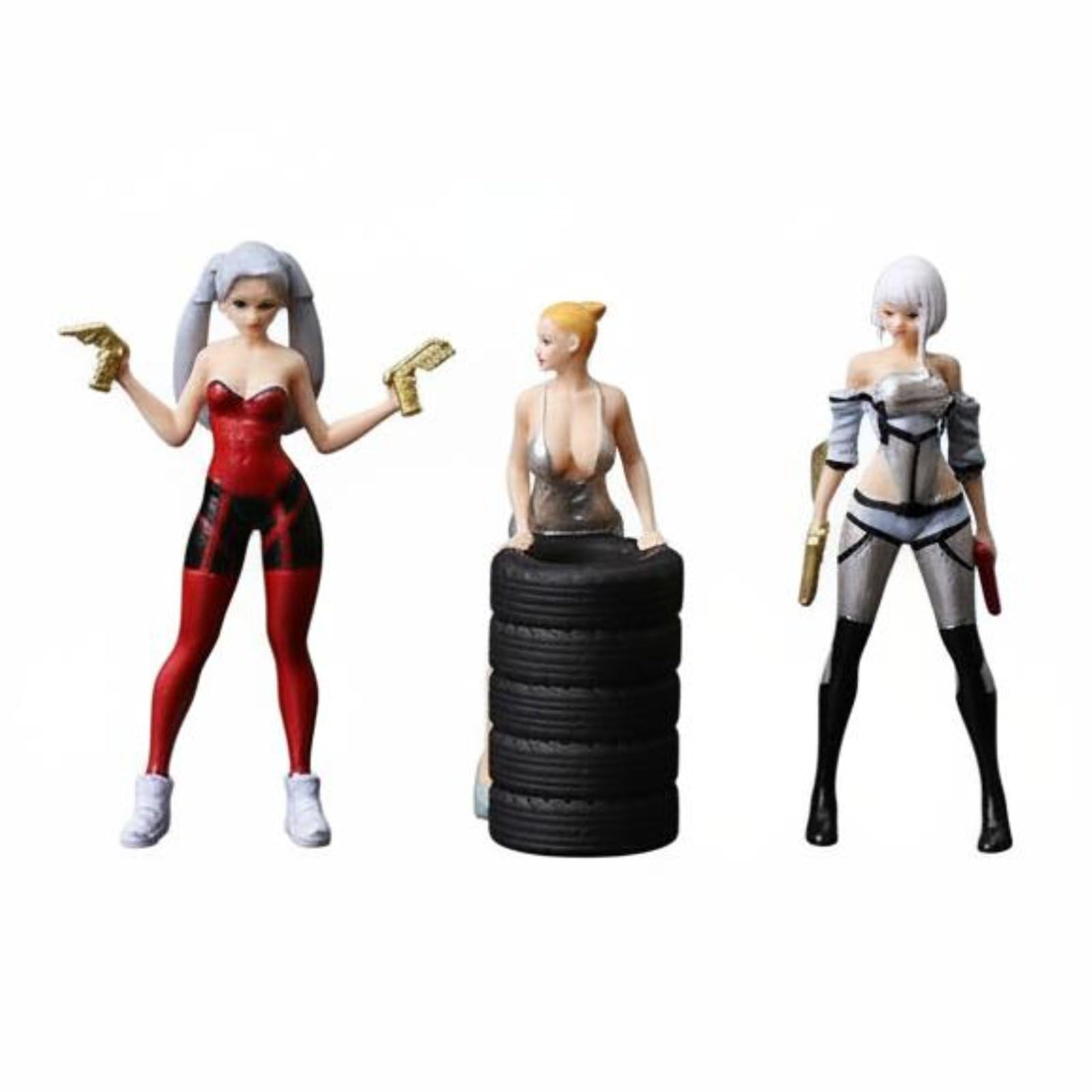 Personnage féminin 1/64 predolo pour animer vos dioramas vides